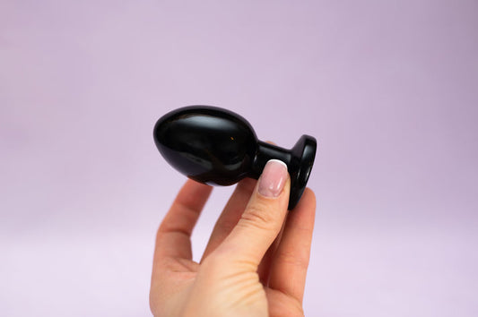 Oplev dybere nydelse med en Sort Obsidian Butt Plug