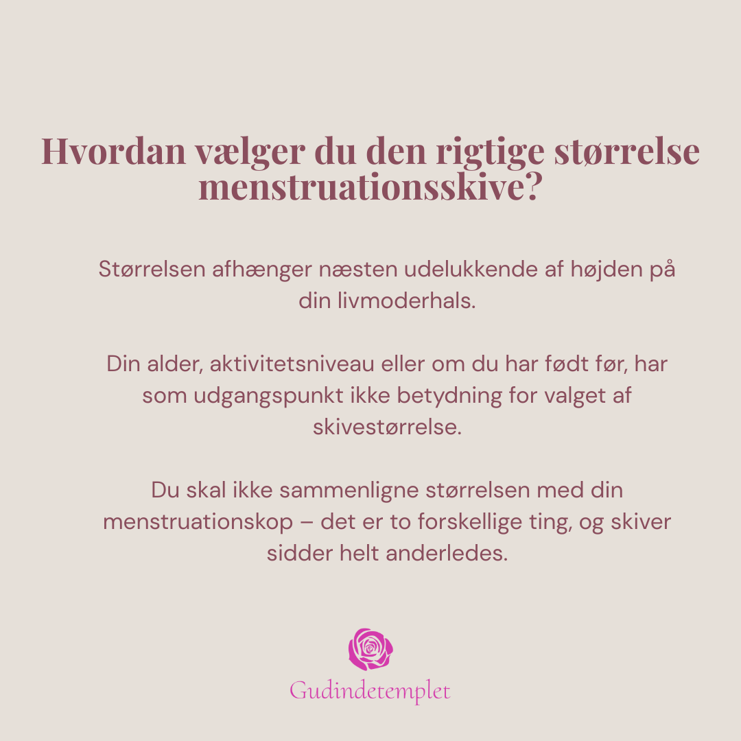 Menstruationsskive