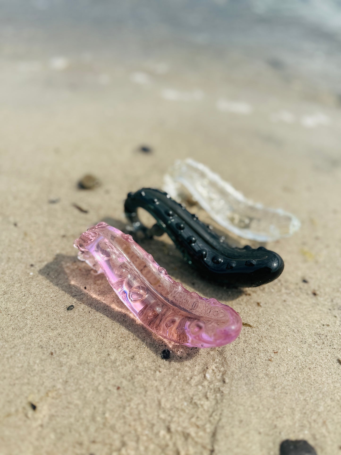 Den Magiske Sprøjter™ Glasdildo