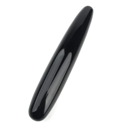 Sort Obsidian Krystaldildo